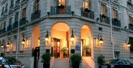 Parking voiturier Hotel Balzac Champs Elysées